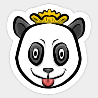 Cute panda Sticker